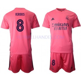 Barn Fotballdrakter Real Madrid Toni Kroos 8 Borte 2020-21 Kortermet